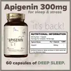 Apigenin 300mg // Anti-aging & Sleep Support