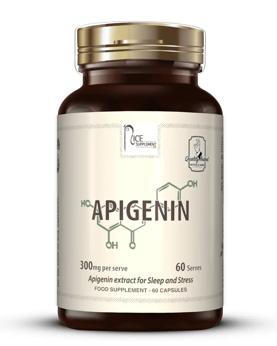 Apigenin 300mg // Anti-aging & Sleep Support