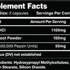 Betaine HCL // incl. Ginger & Pepsin