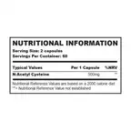 N-Acetyl-Cysteine NAC (500mg) // 120 Capsules